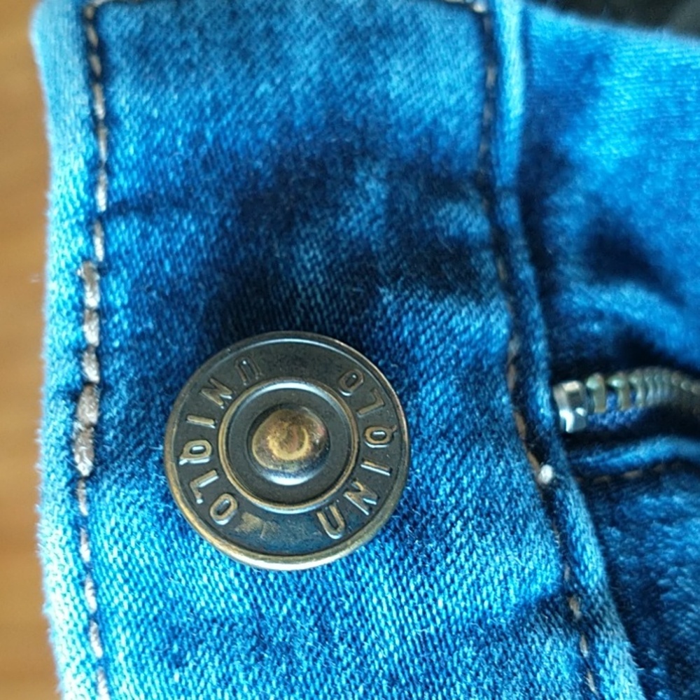 Uniqlo Heattech Slim Fit Tapered Jeans Men's size 32x34inches Middle Rise Pants - Picture 5 of 6